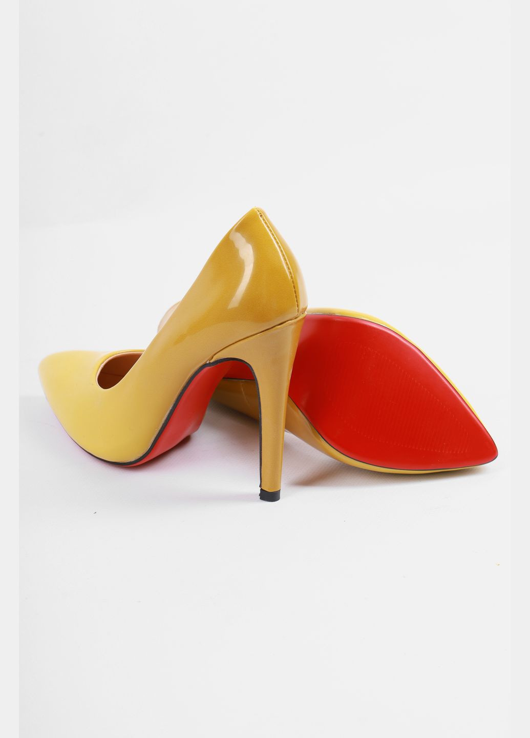 Туфлі жіночі гірчичного кольору Let's Shop (293939426)