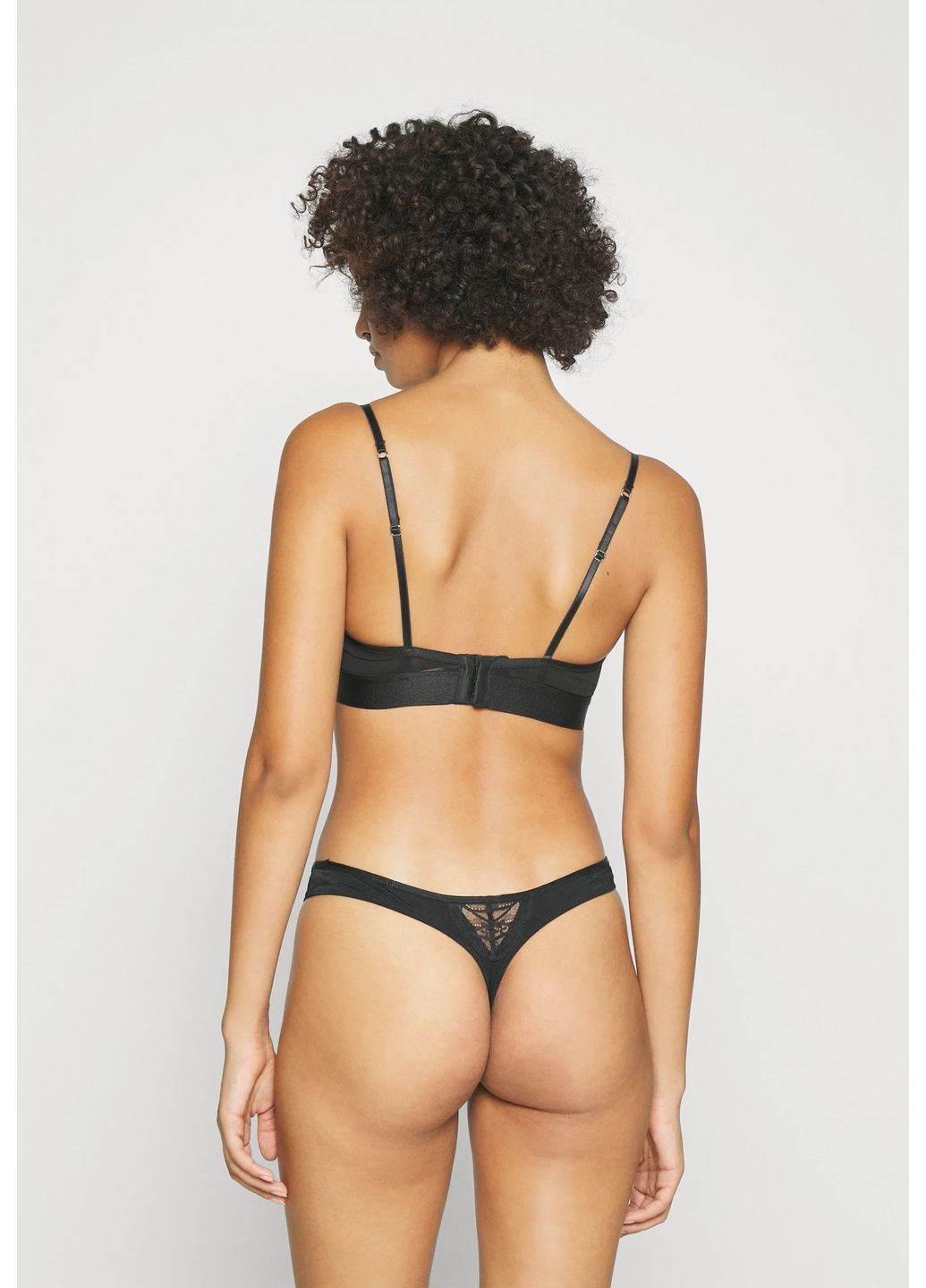 Трусики Luna черные Hunkemoller (364674984)