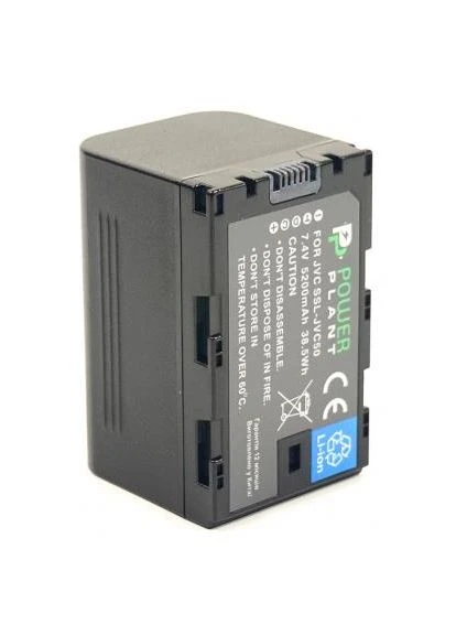Аккумулятор для фото/видео (CB970056) PowerPlant JVC SSL-JVC50, 5200mAh (389549462)