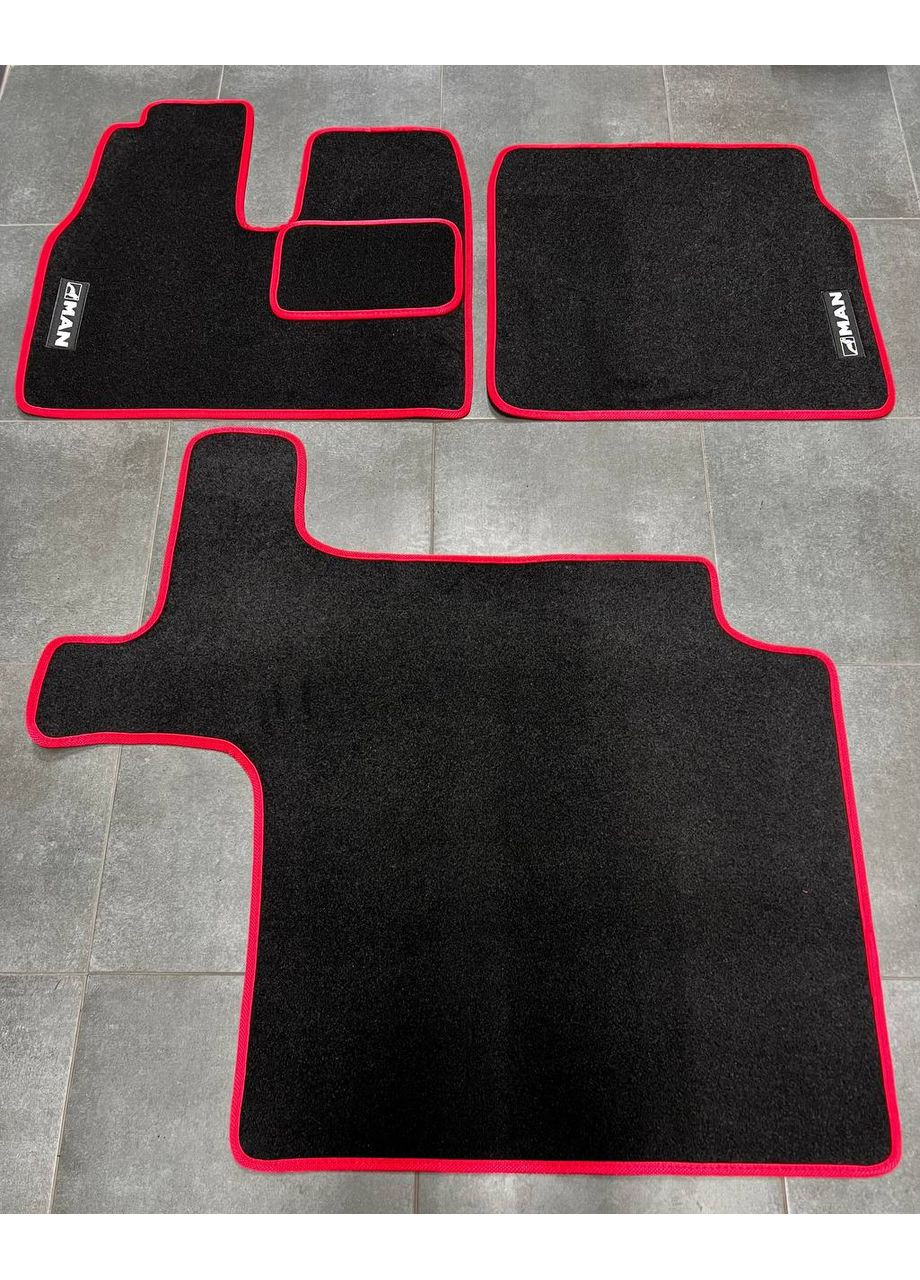 Ворсові килимки в салон для MAN 2011-2016 2 ящика АКПП/МАН Beltex TGX (360617869)