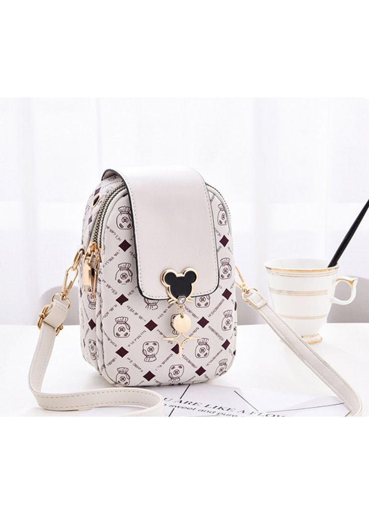 Дитяча міні сумочка Мікі Маус на плече, маленька сумка для дівчаток біла OEM (369757402)