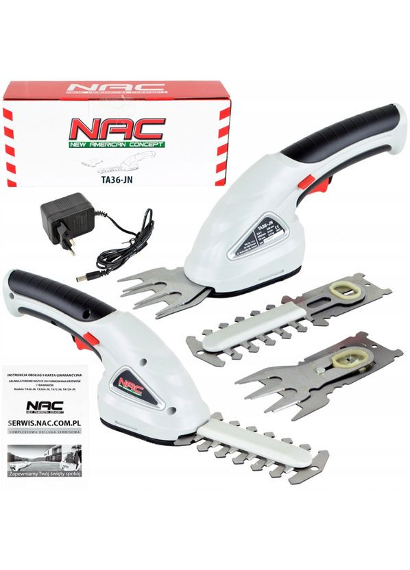 Аккумуляторные ножницы для травы NAC (340073008)