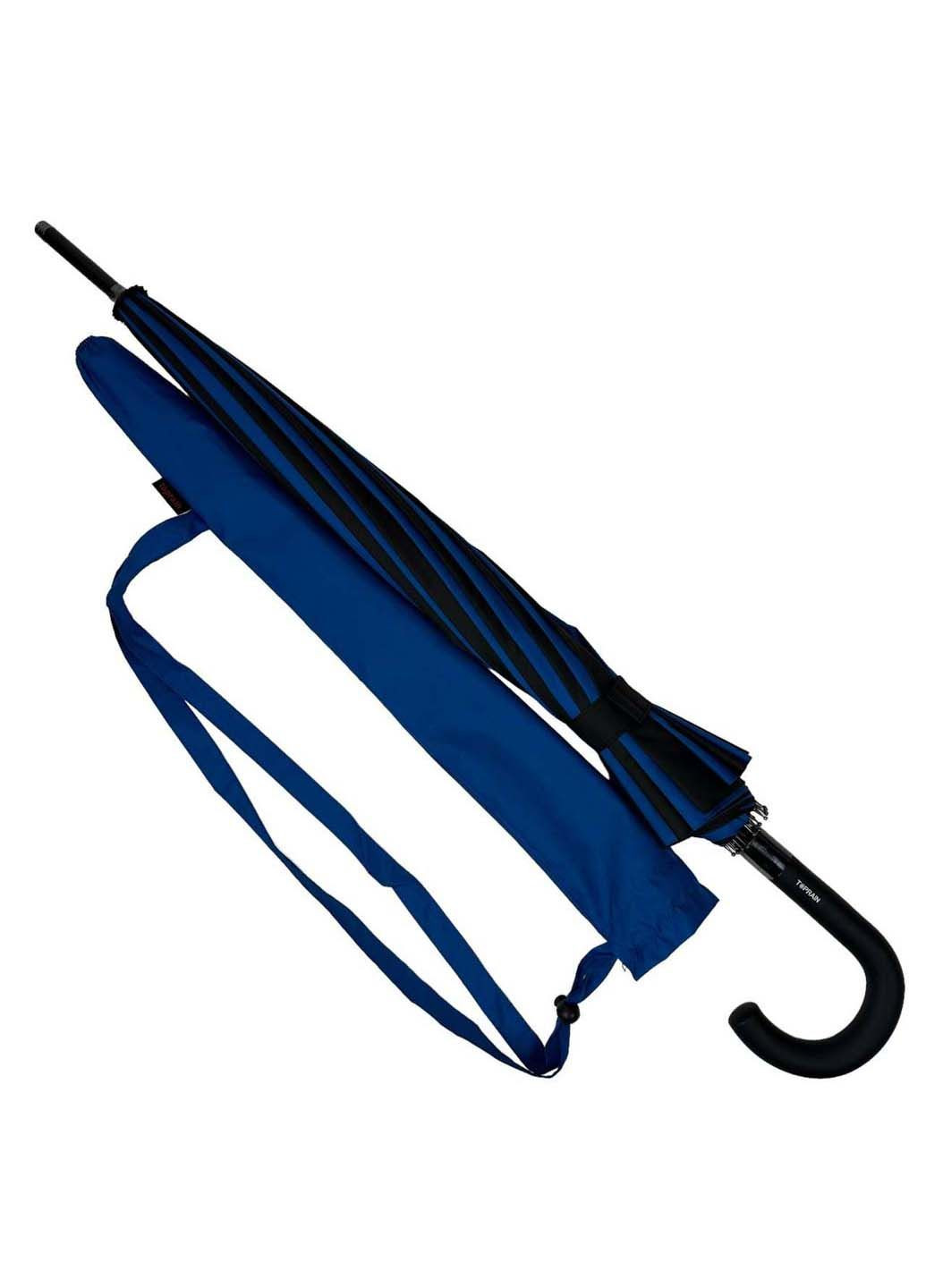 Женский зонт-трость на 16 спиц с контрастными секторами Toprain (289977551)
