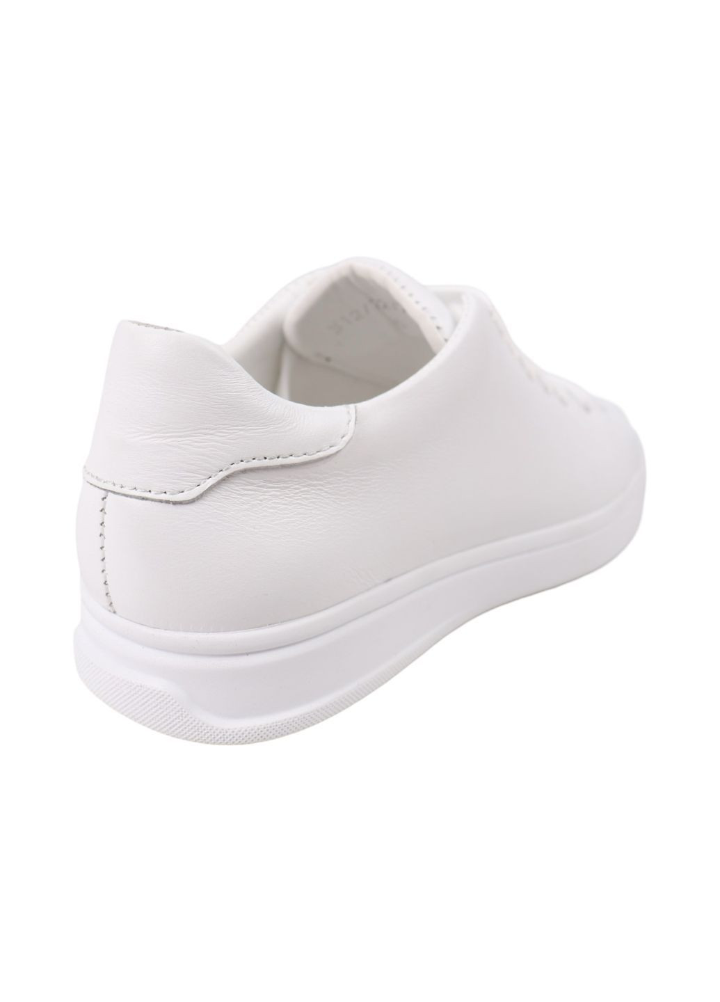 Білі кеди чоловічі білі натуральна шкіра Konors 911-25DTS