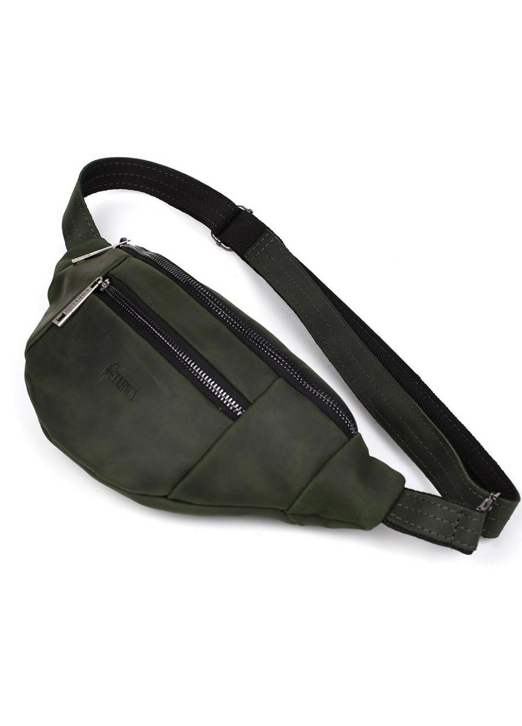 Женская кожаная сумка-бананка 31х14х6 см TARWA (315871174)