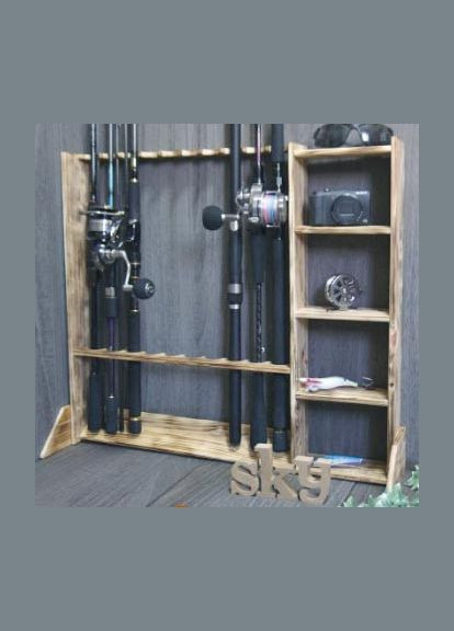 Органайзер для вудок з дерева Ралінда 10 бенгала (РИБ-105127) No Brand (328909216)