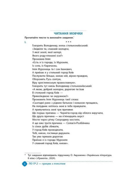 Тетрадь учебных достижений по украинской литературе 8 класс Автор: Авраменко Изд-во: Талант (361286408)