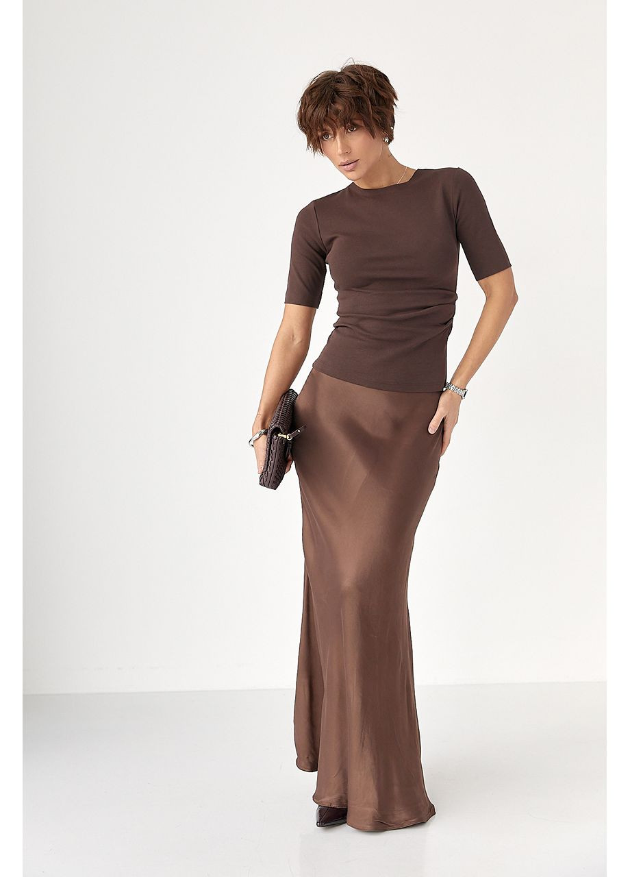 Трикотажная однотонная американка Lurex (369776117)