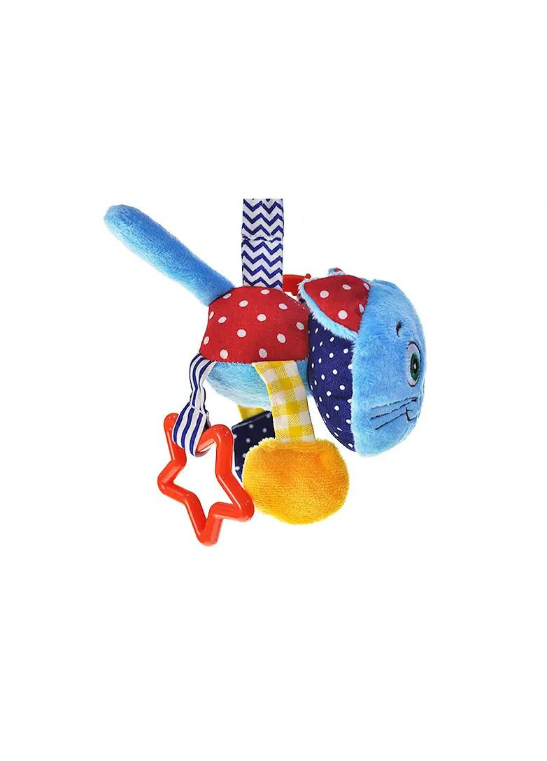 Брязкальце подвеска Котик текстиль Масик в ассортименте МС110305-01 Масік Нем0699 (370651046)