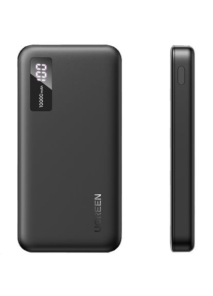 УМБ 10000mAh 20W PD, QC3.0 USB-A+USB-C Black Ugreen (322131438)