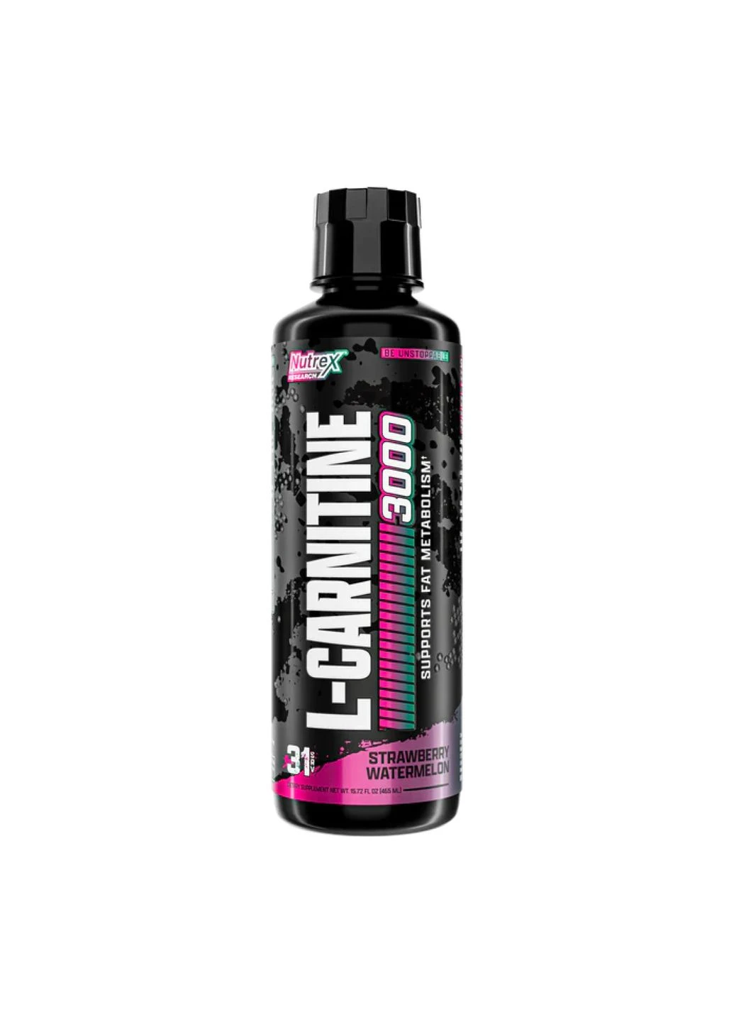 Liquid L-Carnitine 3000 - 465 ml Strawberry Watermelon Nutrex (402311452)