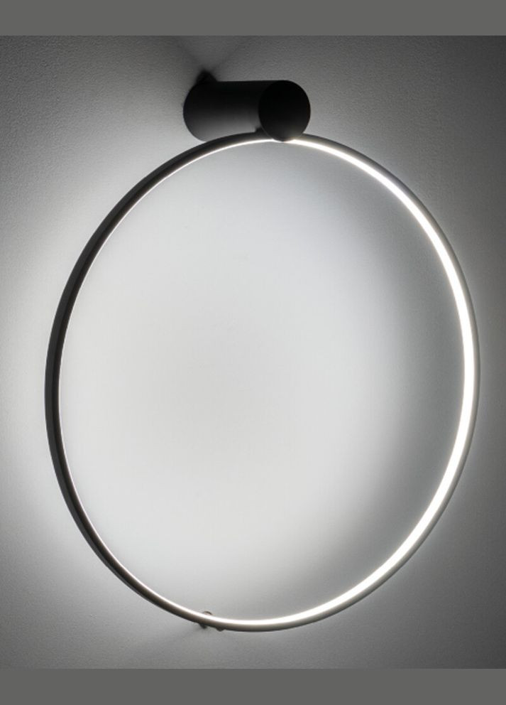 Люстра 10928 Circolo LED S 1x18W 3000K 560Lm IP20 Чорна (10928) Nowodvorski (318524777)