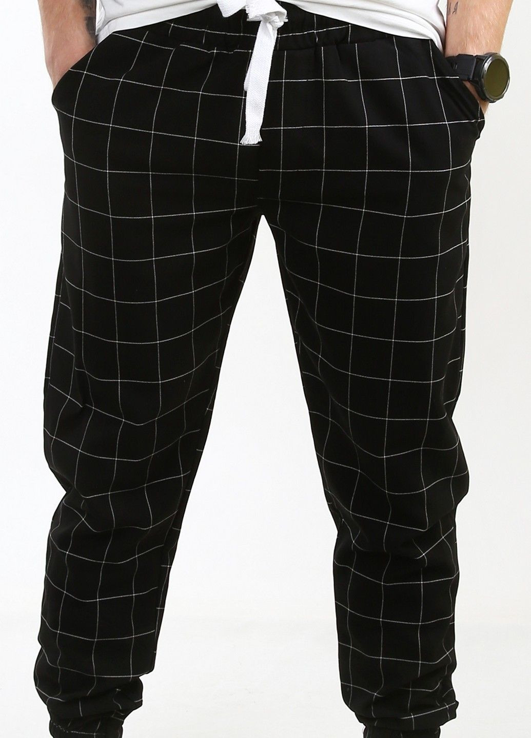 Черные демисезонные брюки Mtp