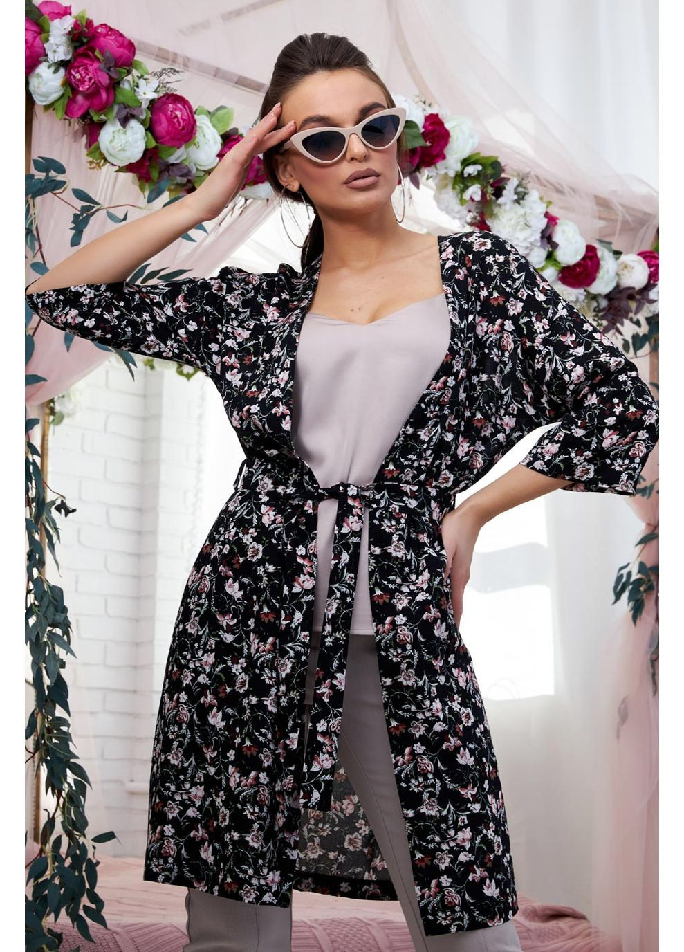 Черный лето кардиган Seventeen