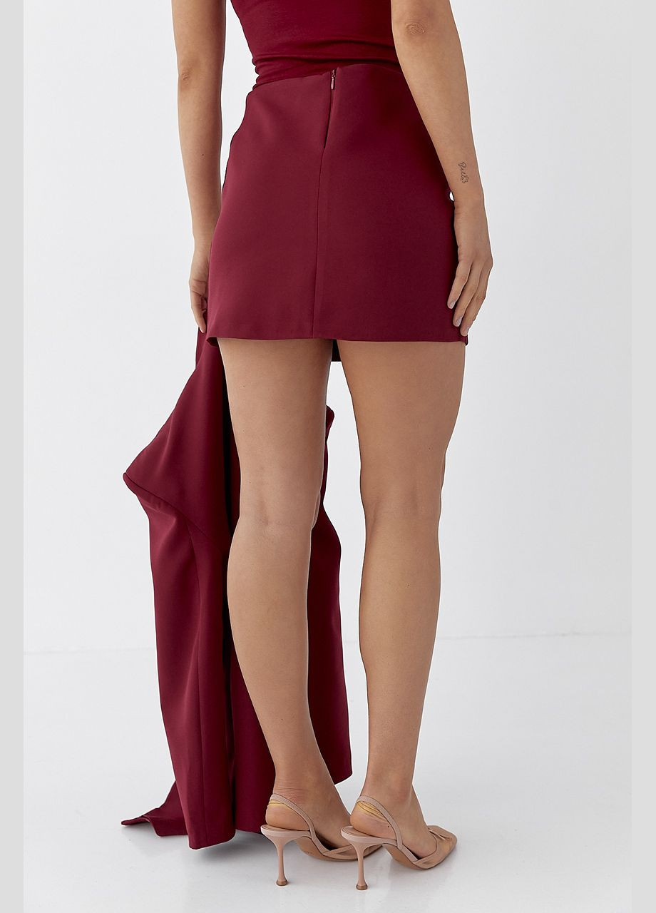 Жіноча класична міні-спідниця Lurex (322948606)