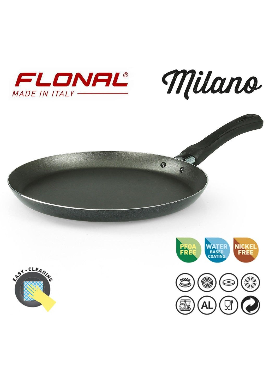 Сковорода для блинов Milano 25 см (GMRCR2542) Flonal (301221415)