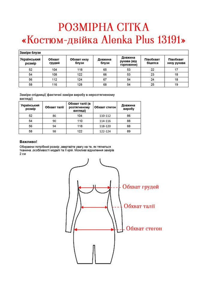 Костюм-двойка 13191 Alenka Plus (370757652)