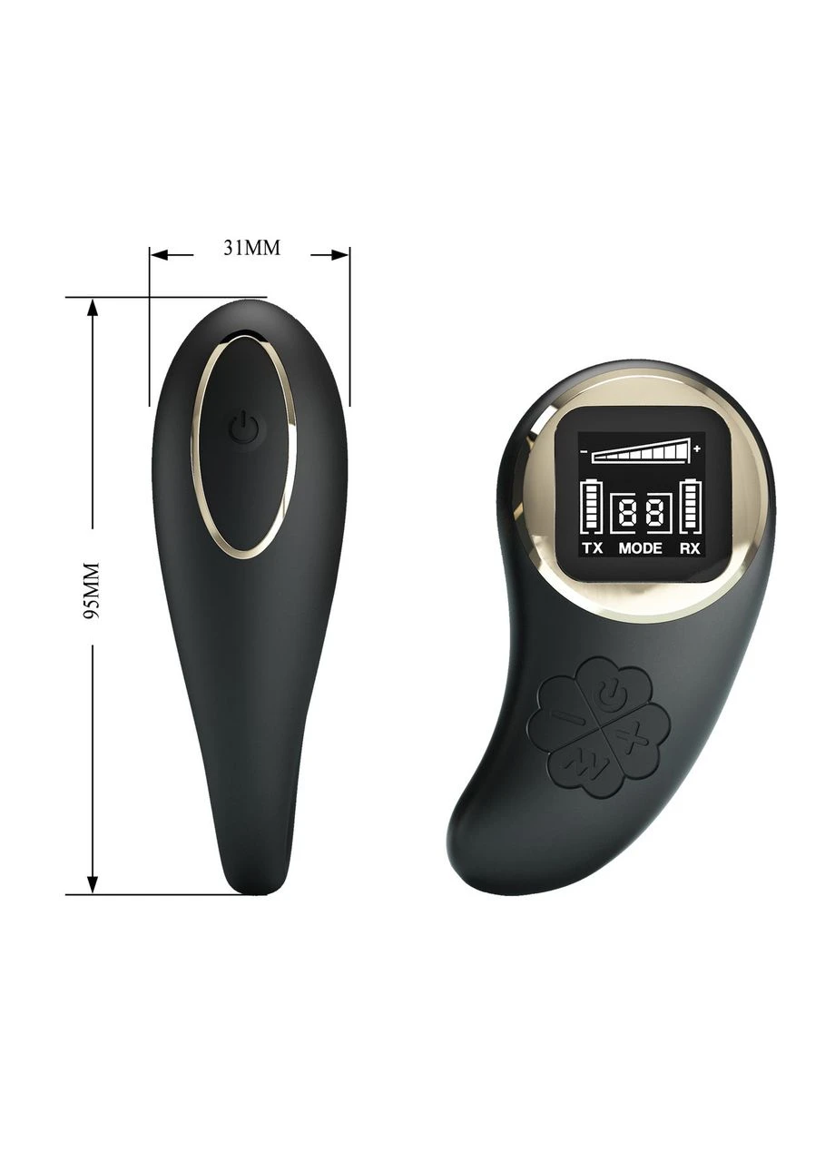 Вібратор Nathan Stimulator Black Pretty Love (383120211)