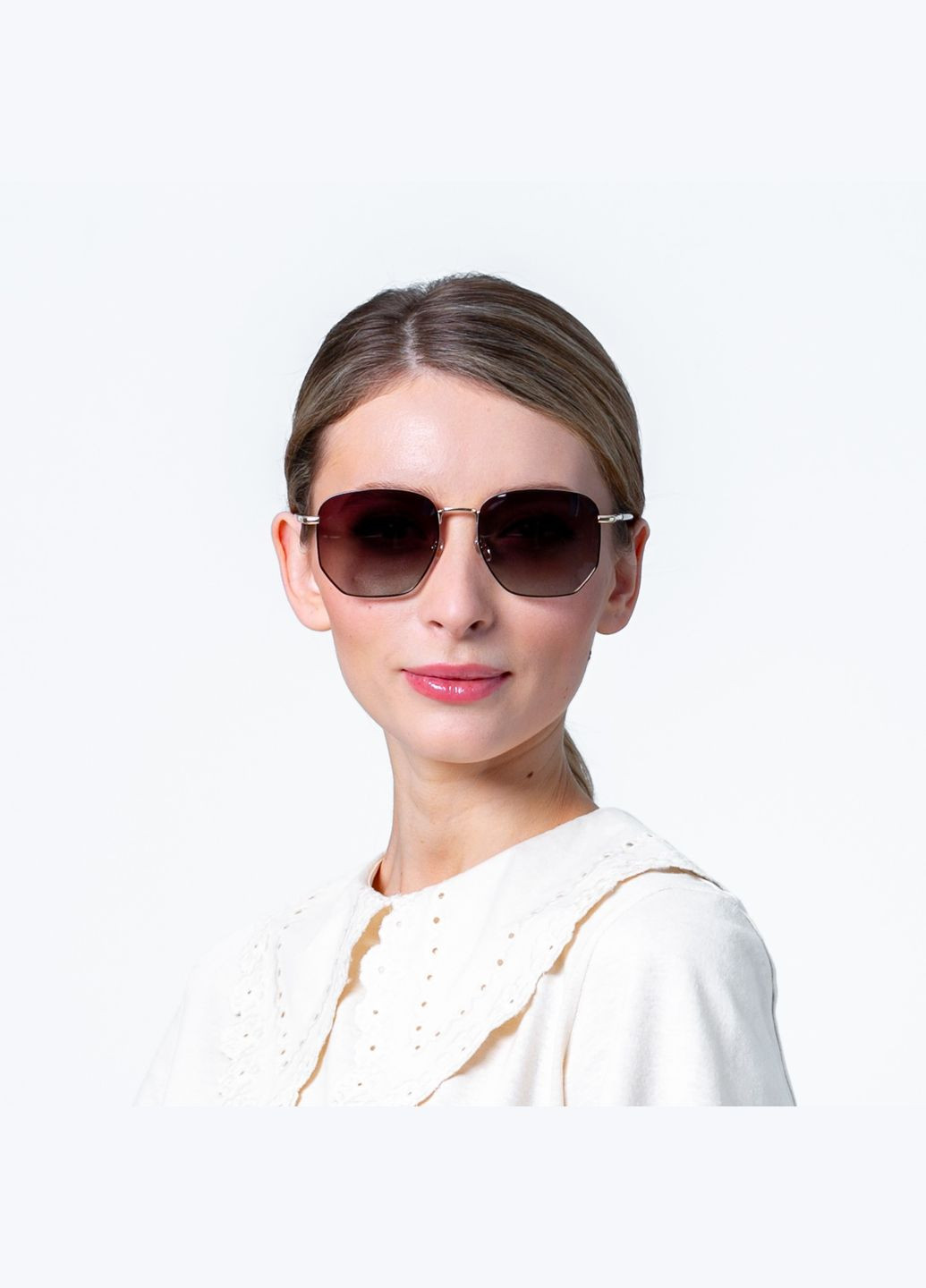 Солнцезащитные очки с поляризацией Фэшн-классика женские LuckyLOOK 389-960 (291884075)