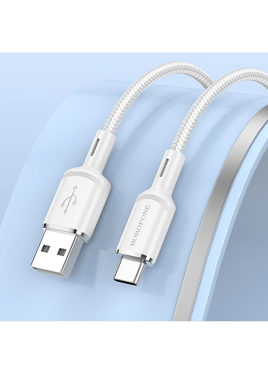 Дата кабель BX90 Cyber USB to Type-C (1m) Borofone (291880077)
