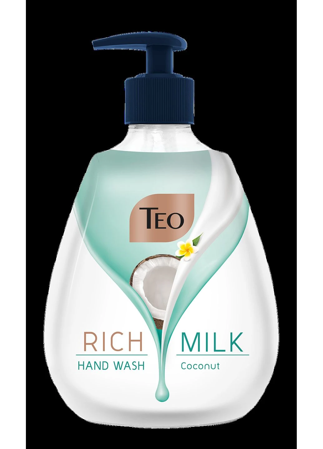 Жидкое мыло Rich Milk Coconut с дозатором 400 мл (3800024045165) TEO (381798478)