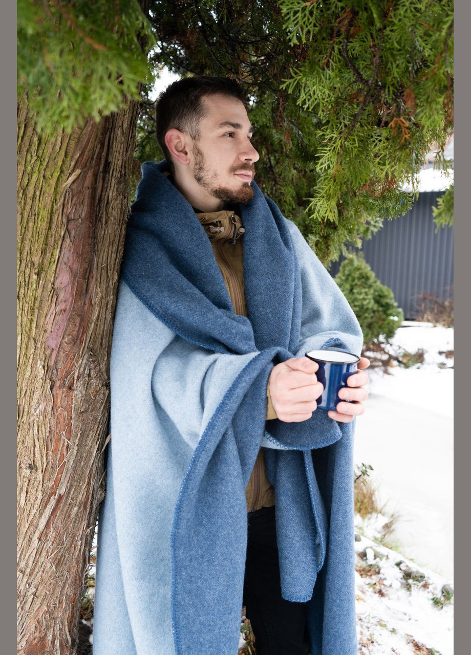 Плед-ковдра вовняна 130, 170 см (6132) Love You (334005167)