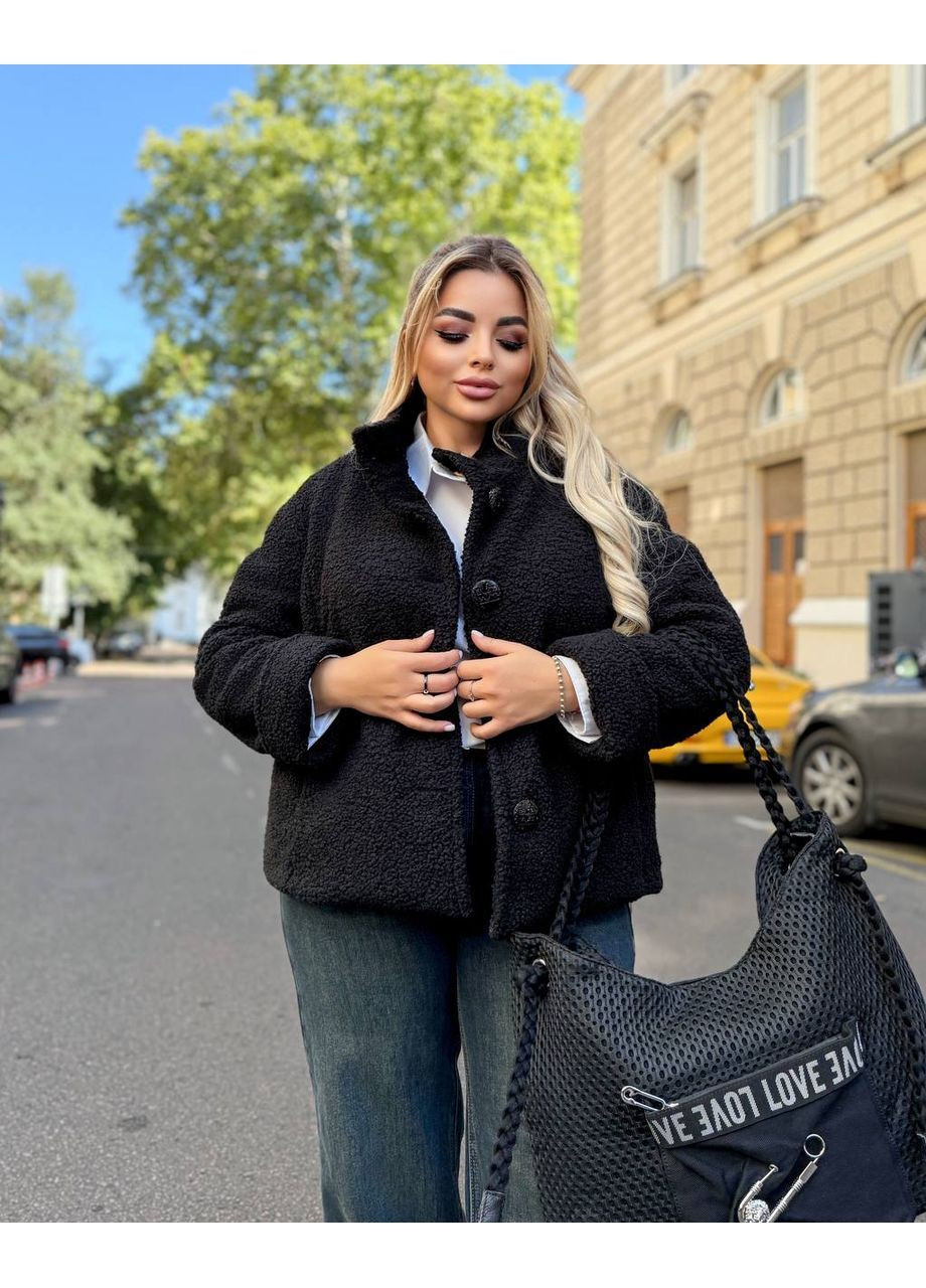 Черное демисезонное Пальто Україна