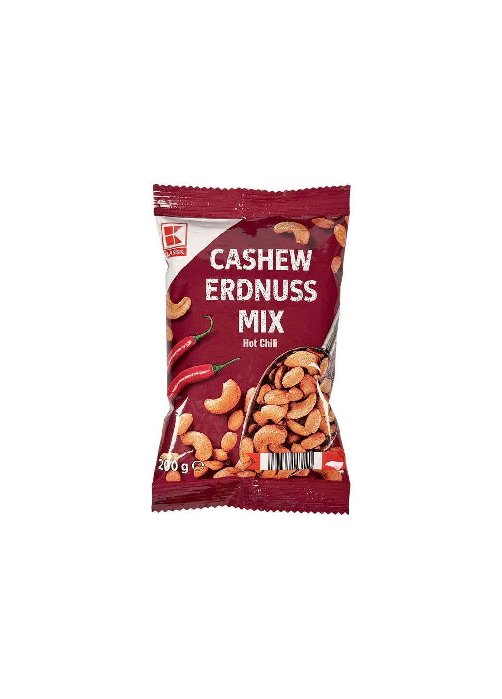 Орехи микс кешью и арахиса с перцем чили cashew erdnuss mix chili, 200 г Alesto (369144662)