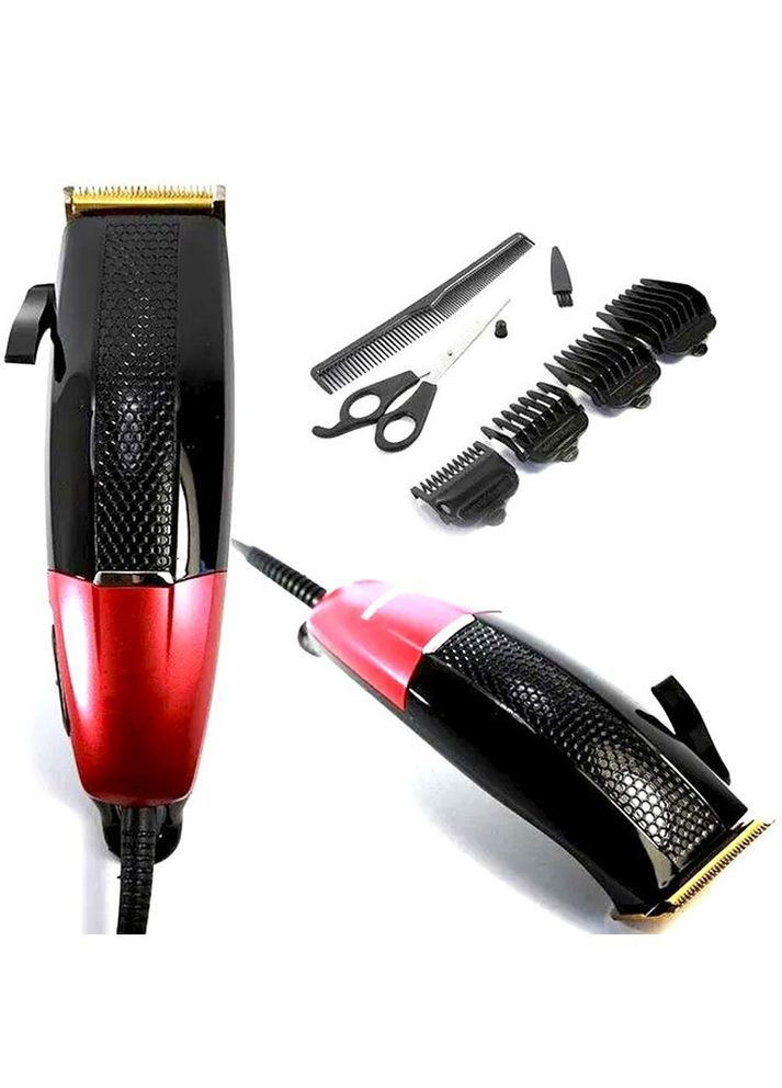 Машинка для стриження волосся 4 насадки GM-807/ Універсальна дротова машинка для стриження Geemy (370257271)