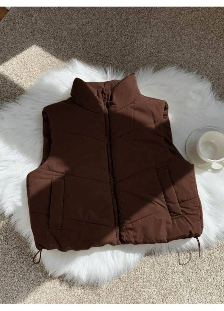 Жилетка демисезонная укороченная popluzhnaya (353691427)