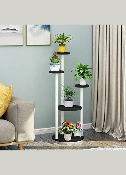 Подставка для цветов из дерева Квинтела зефир-венге (ЦВТ-01082012) No Brand (328228024)