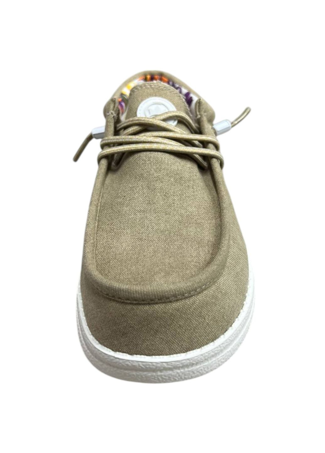 Бежевые демисезонные мокасини Wollen