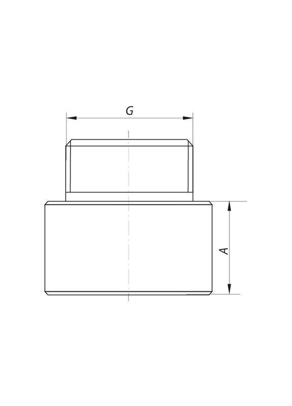 Удлинитель WM.E0620.WN - 1/2" 20мм Без никеля (KR3010) KOER (315508960)
