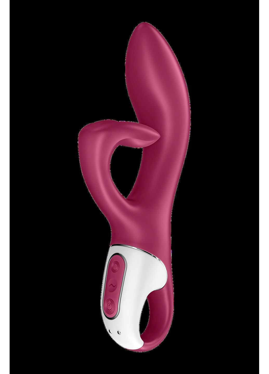 Гибкий двойной вибратор EMBRACE ME BERRY Satisfyer (297395529)