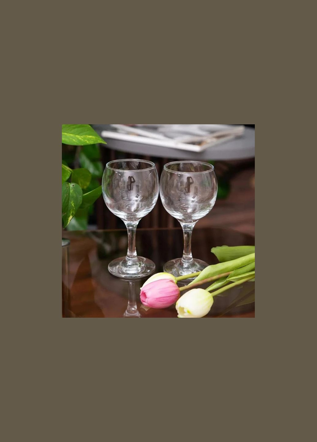 Набір келихів для вина Bistro 175 мл 6 шт (44415) Pasabahce (334009278)