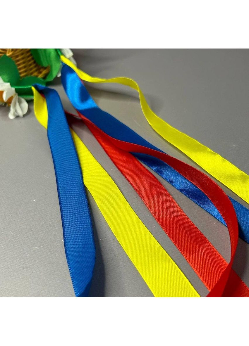 Віночок дитячий на обручі зі стрічками - маки Plus-plus (352750016)