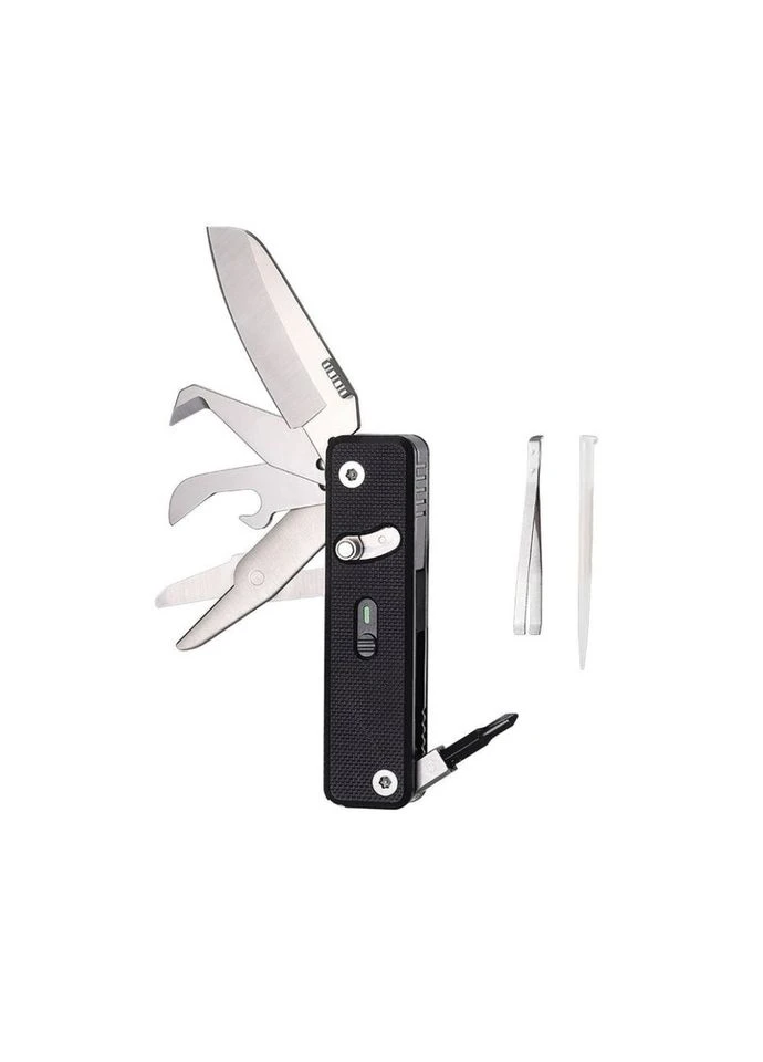 Мультитул Mini Flex Companion S504G, вес 76.6 г, 8 функций, карманный Roxon (394700564)