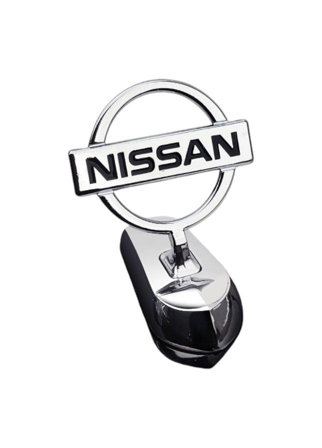 Емблема приціл (металева LUXE версія) Хром 140г (на скотчі) Nissan (369610250)