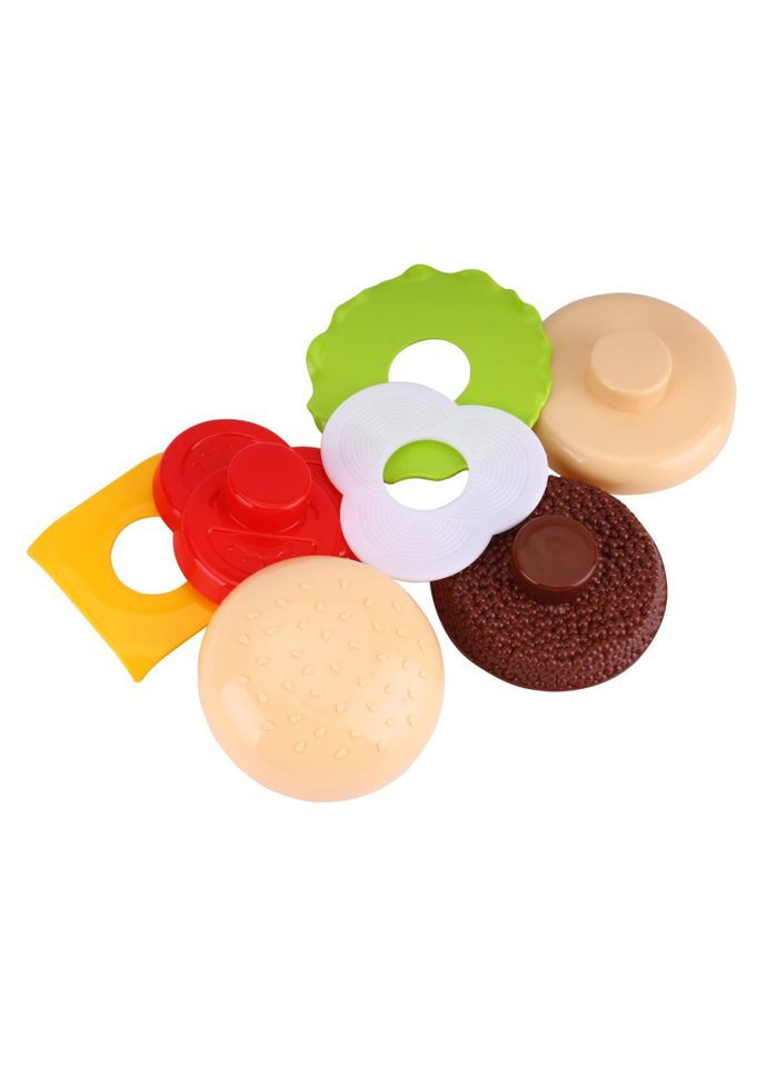 Детская игрушка "Гамбургерпирамидка" 8690TXK, 7 деталей ТехноК (316265314)