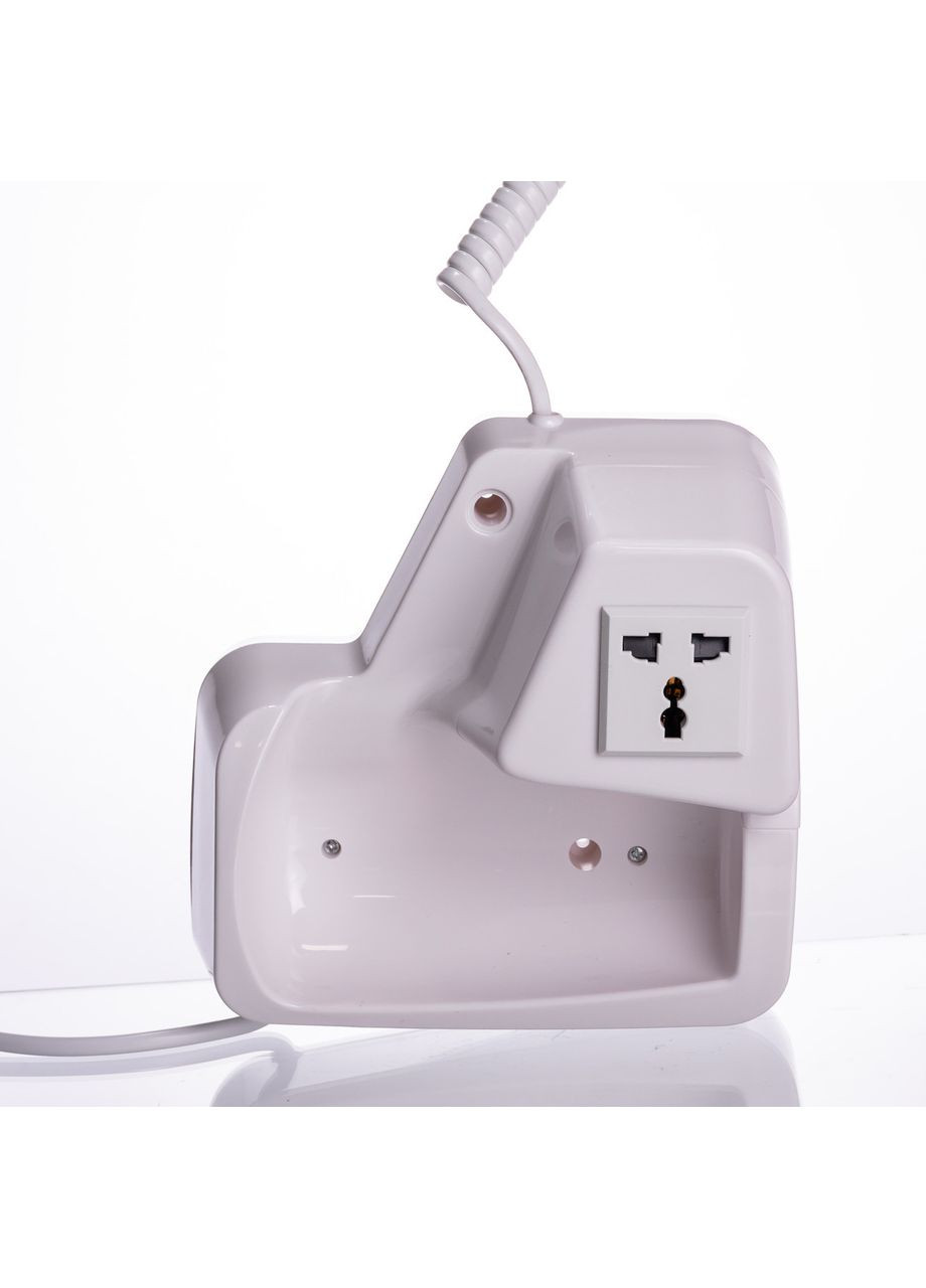 Фен настенный для сушки волос бытовой фен для укладки компактный мощный 1200 Вт Белый SK-CF-2217 Sokany (369388053)