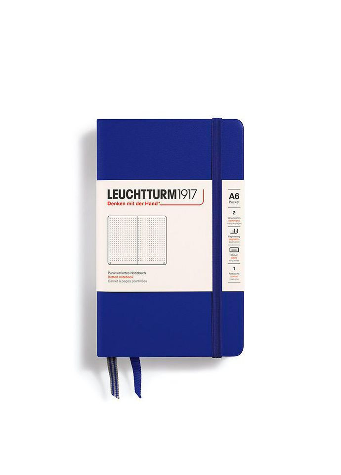 Блокнот Карманный Ink Blue точка Leuchtturm1917 (317566673)
