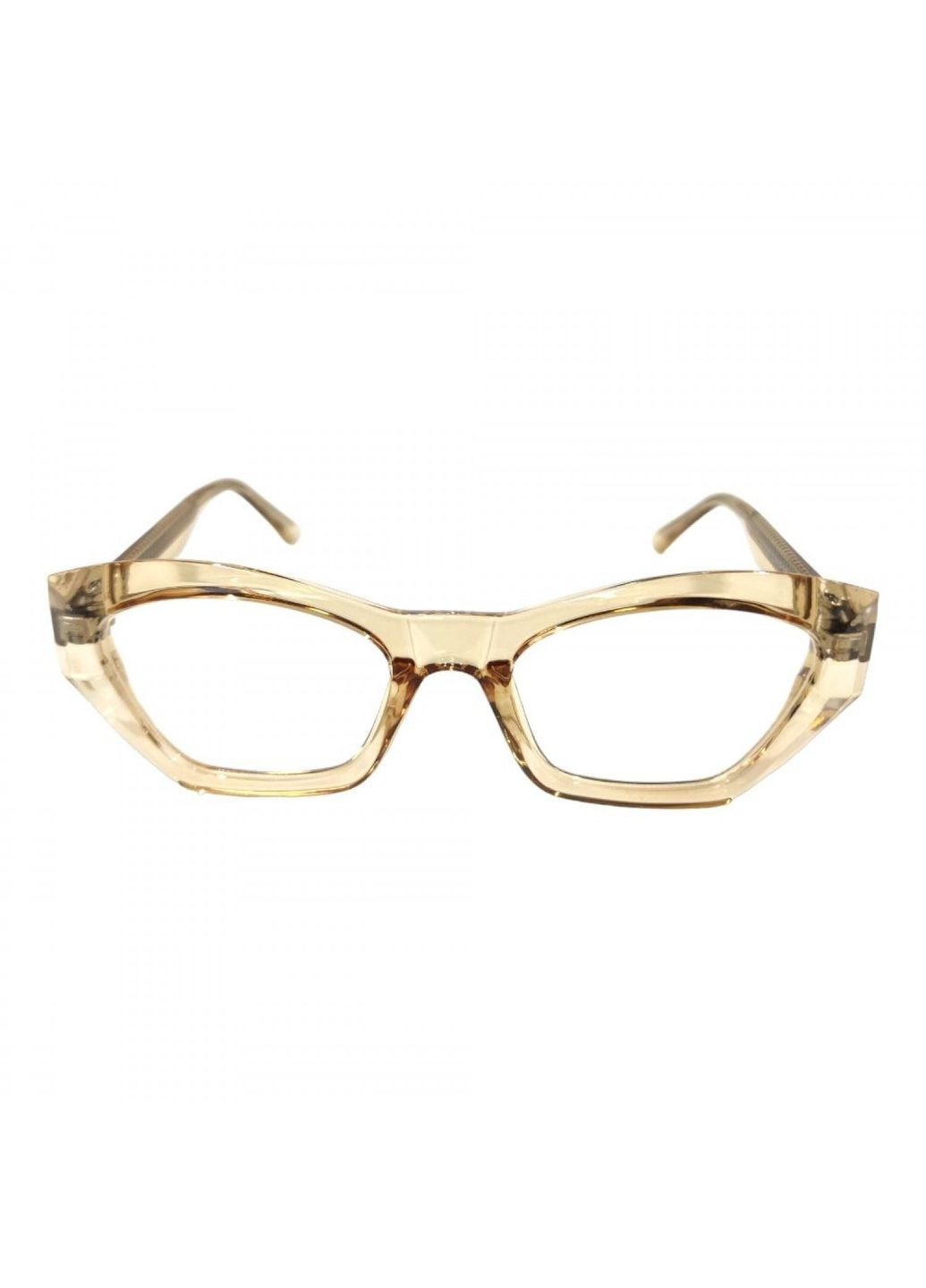 Компьютерные очки Blue Blocker оправа TR пластик 35020 NN Бежевый Прозрачный Emotions 14640-10 (363131882)