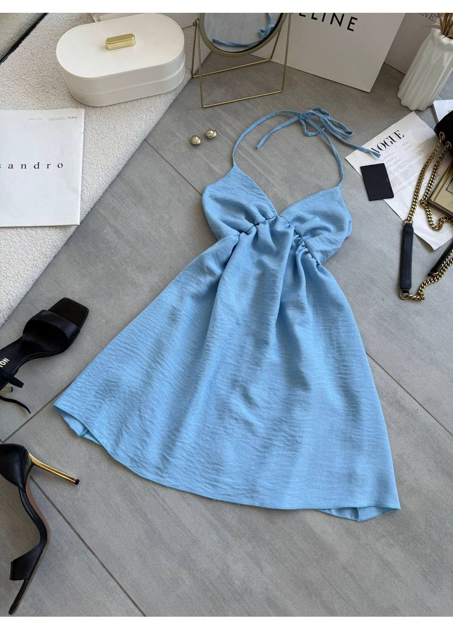 Летний женский женский сарафан Гермес однотонный