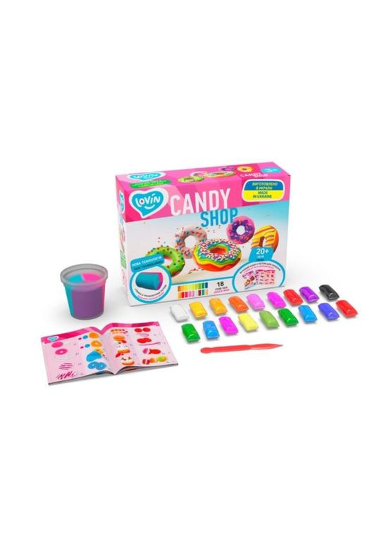 Набор с тестом для лепки "Candy Shop" Окто (290252577)