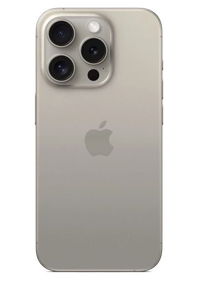 Смартфон iPhone 15 Pro 256GB Natural Titanium Apple (278368197)