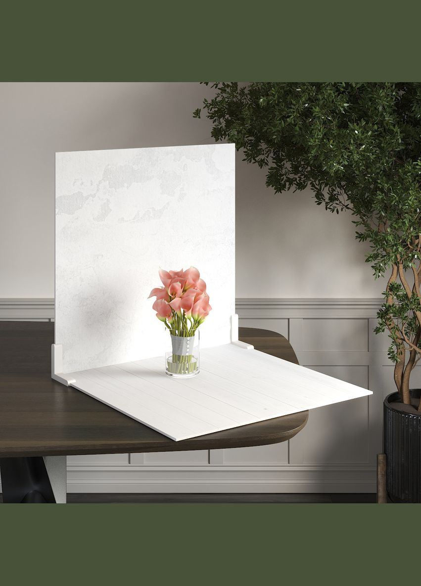 Пластиковый угловой 2D фотофон, 60x60 см - №62096 PolyPlast (354379006)