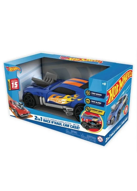 Ігровий набір Гоночний автомобіль-гараж 2 в 1 (HWCC15) Hot Wheels (396485721)