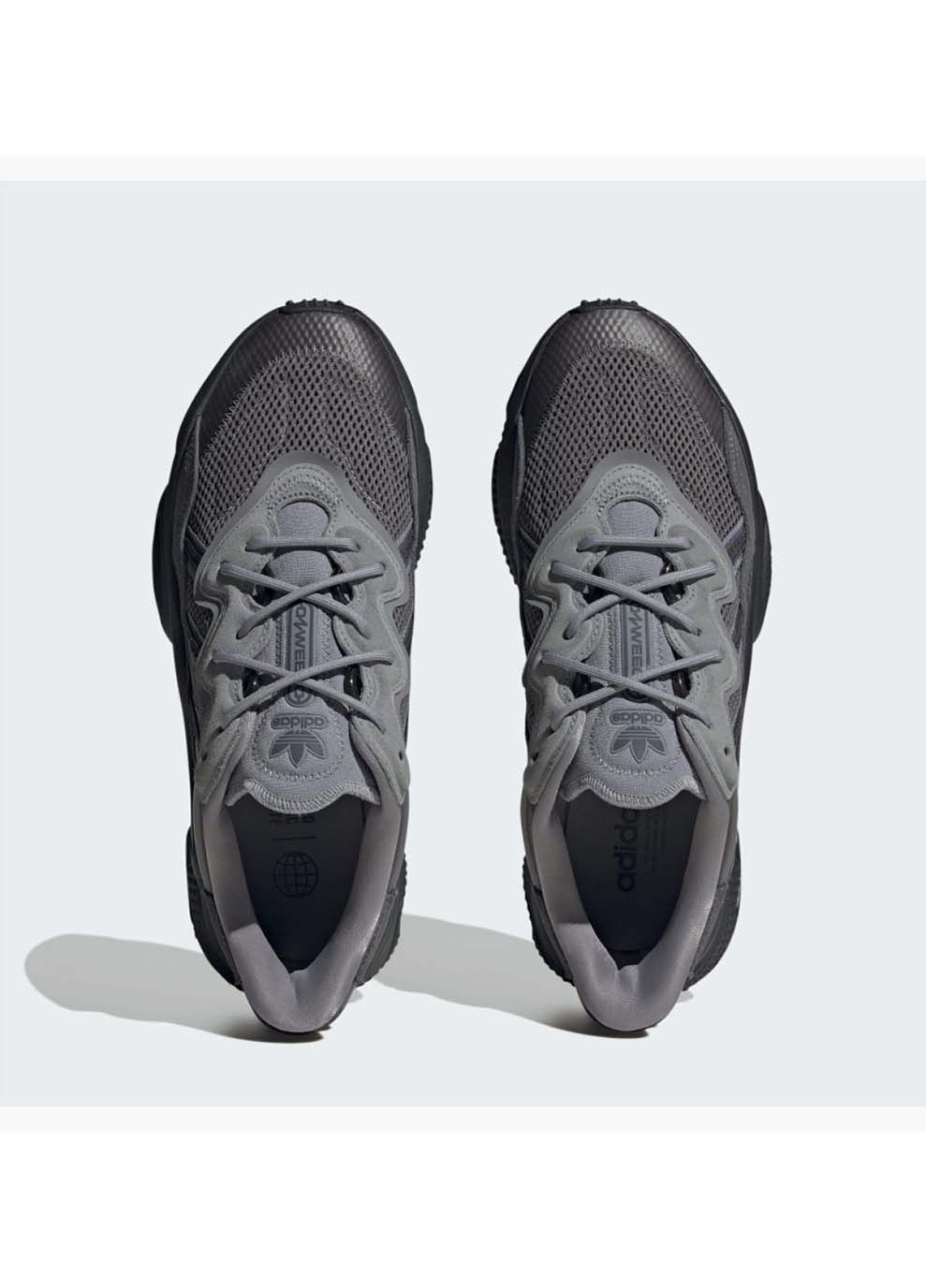 Серые демисезонные мужские кроссовки originals ozweego серый adidas