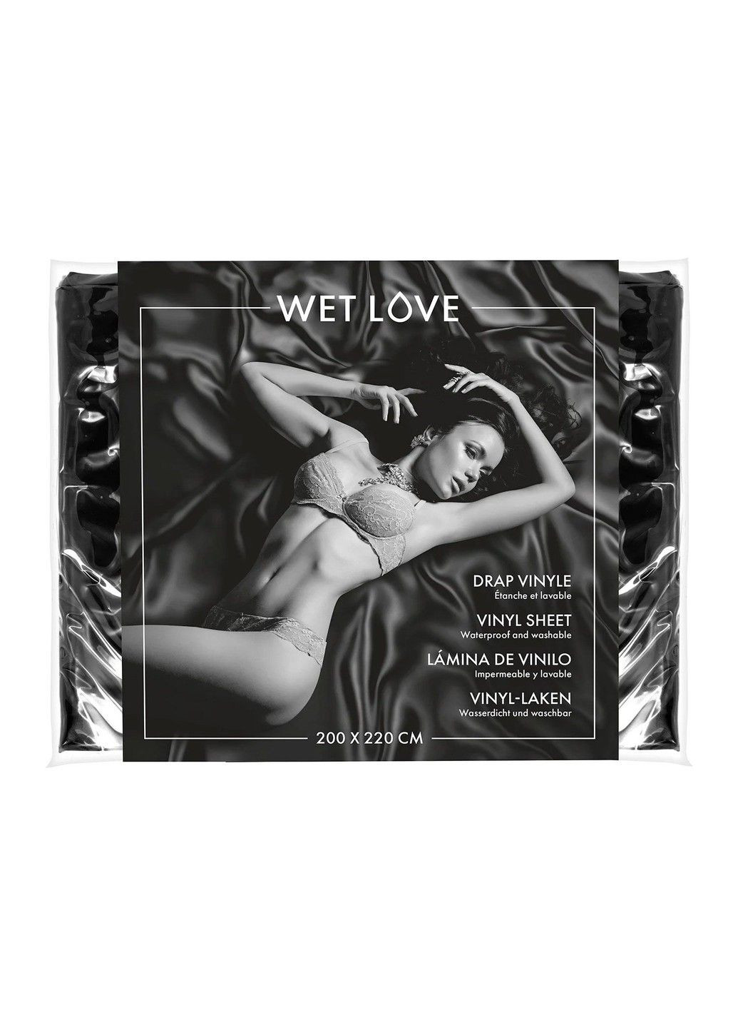 Вінілове простирадло Black 220x200 Fetish Tentation (317256412)