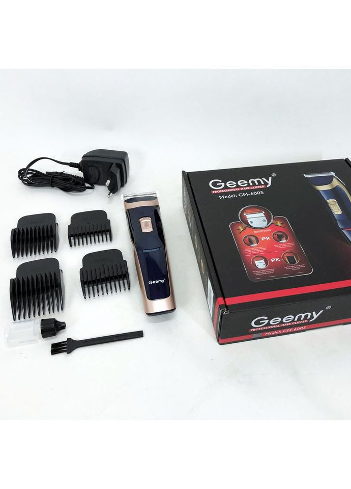 Машинка для стрижки GM-6005, Багатофункціональна акумуляторна машинка для стрижки Gemei (367860870)